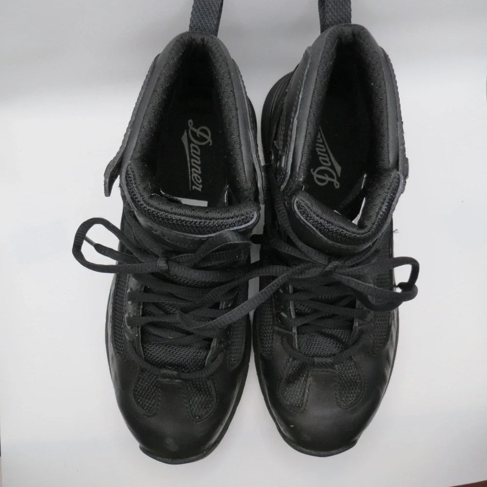 Danner FullBore Mens 4.5' Leather Black Danner Dry Safety Toe Boots Black Sz 6EE